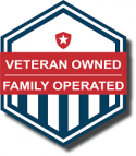 veteran family owned logo
